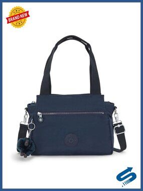 Kipling Elysia Nylon Crossbody Shoulder Bag Lightweight Multi-Compartment Purse